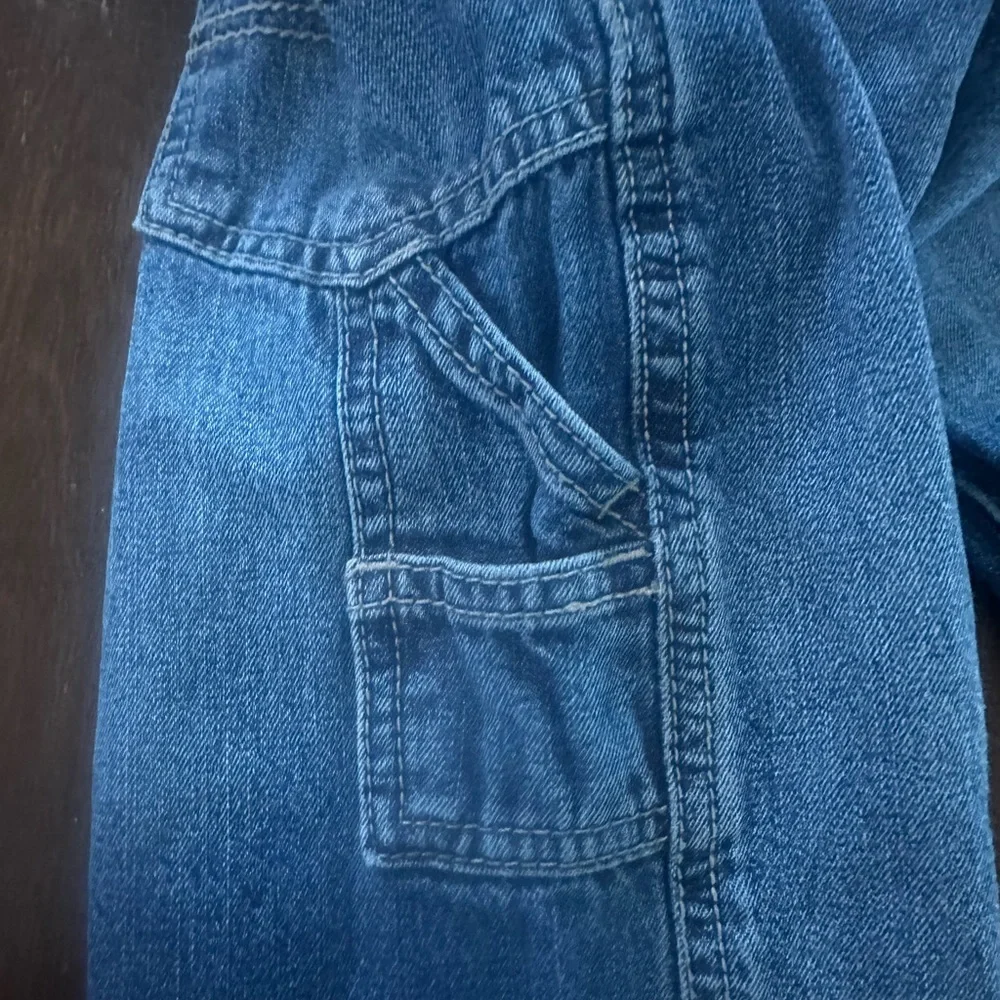 Kids vintage cotton OshKosh Bgosh denim overalls‎ size 24 months